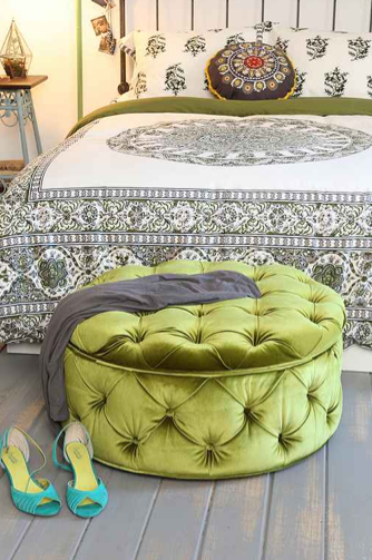 Plum & Bo Ava Large Storage Ottoman, Urban Outfitters