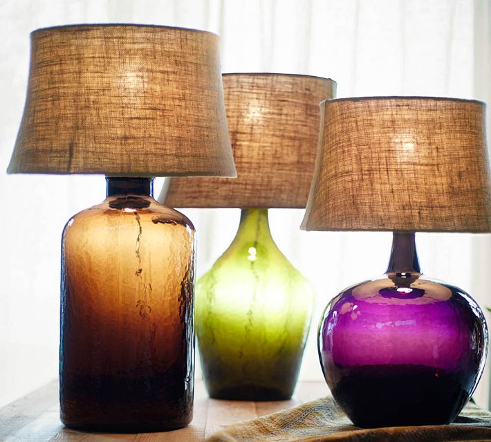 Clift Glass Table Lamp, Pottery Barn