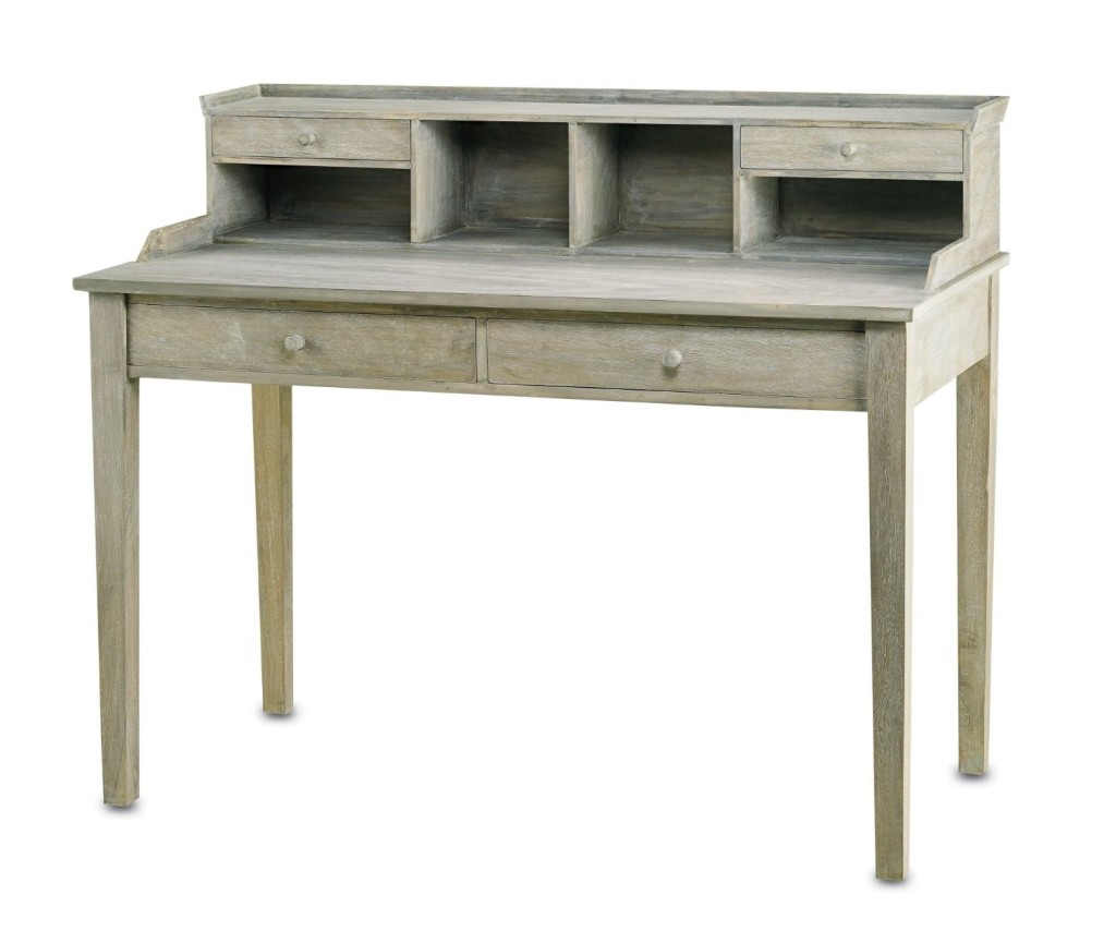  Currey and Company 3097 Meacham - Desk, Distressed Truffle Finish, Currey & Company (Amazon.com)