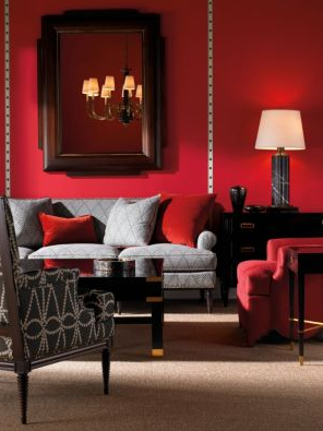 Allen Chair with Scalloped Base, Alexa Hampton via Hickory Chair