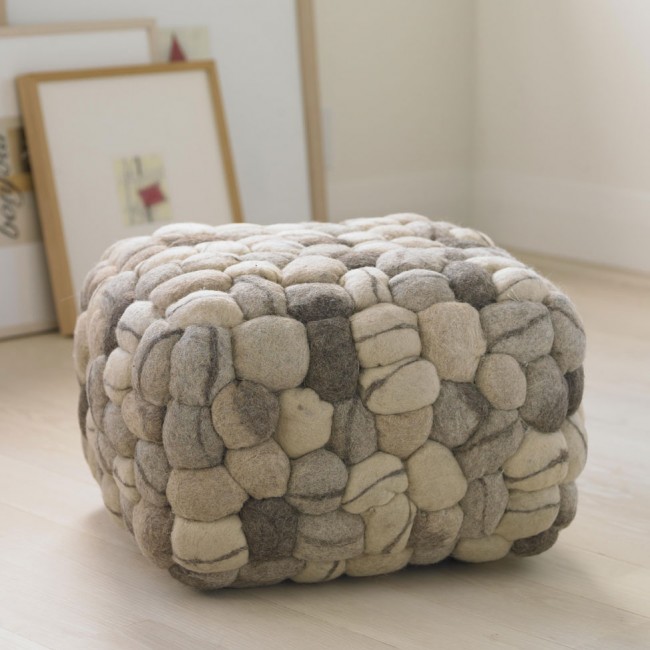 Soft Stone Pouf, VivaTerra
