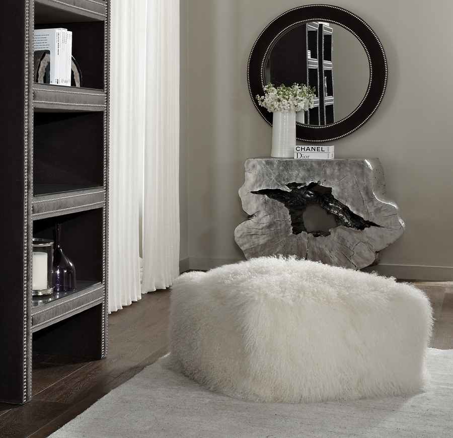 Muffet Tuffet Tibetan Fur, Mitchell Gold & Bob Williams