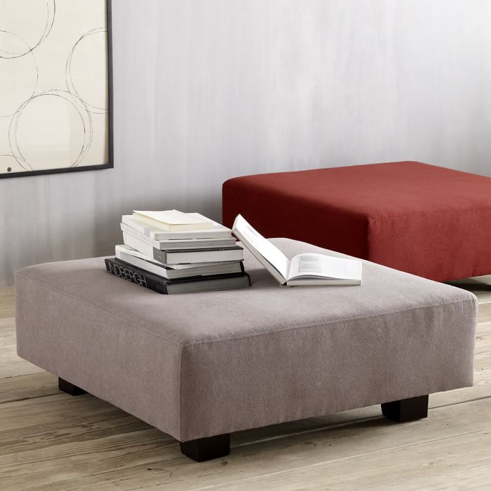 Tillary Ottoman, West Elm
