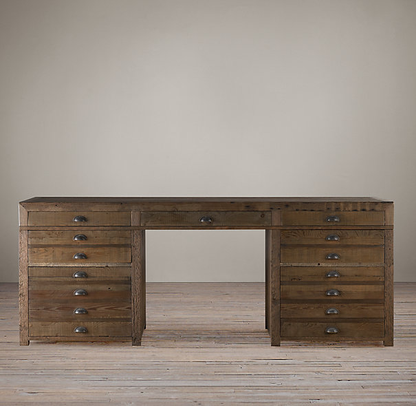 Printmaker's Desk, Restoration Hardware