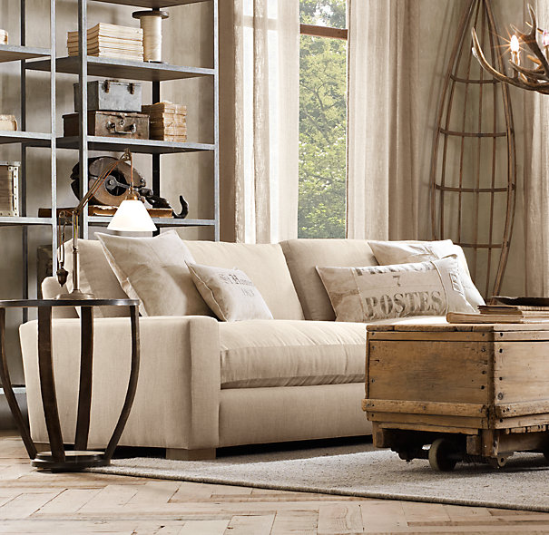Maxwell Upholstered Sofa, Restoration Hardware