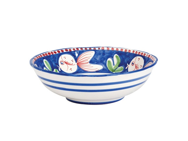  Vietri Pesce Large Serving Bowl, The Bowl Company