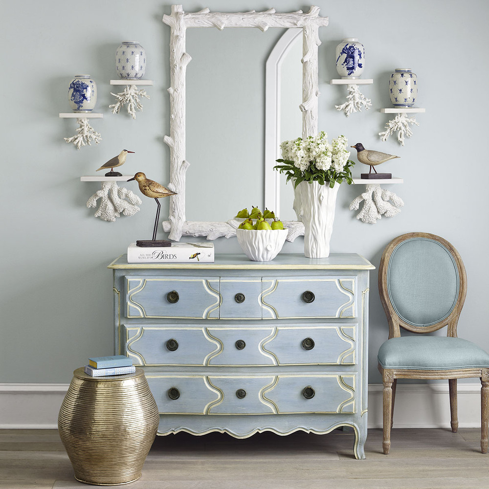  Louis XV Five Drawer Chest, Wisteria