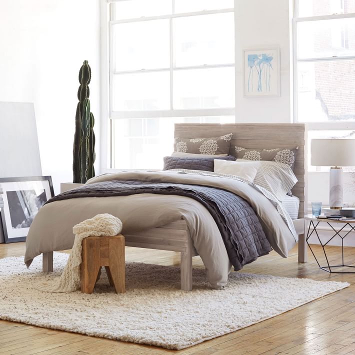 Stria Bed, West Elm
