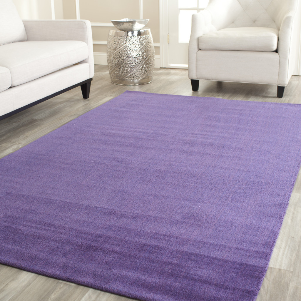 Himalayan Purple Area Rug, Safavieh (Available at Wayfair)