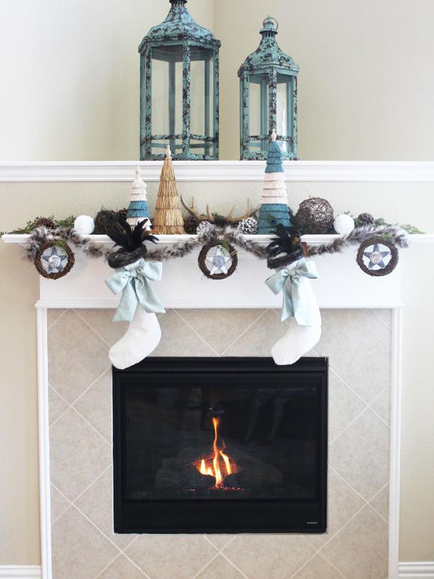 DIY Network Made & Remade, HGTV Holiday Mantel
